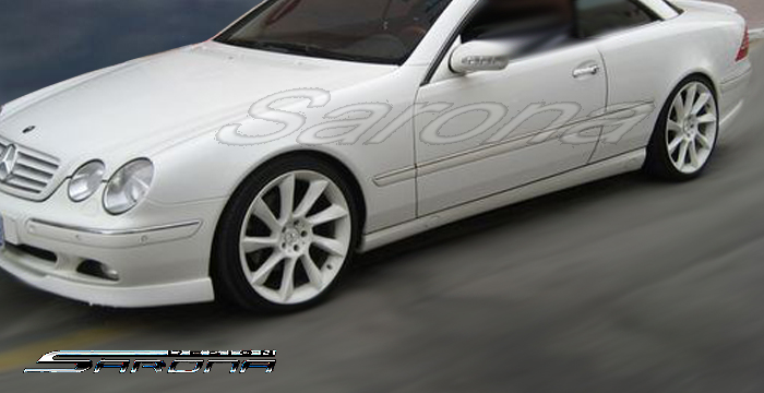 Custom Mercedes CL  Coupe Side Skirts (2000 - 2006) - $425.00 (Part #MB-038-SS)